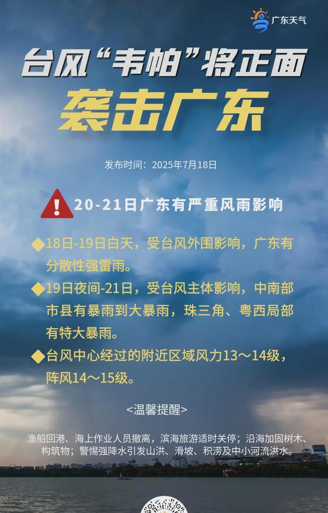 微信吃瓜群：7月18日02时第6号台风韦帕生成，将逐渐加强并移入南海